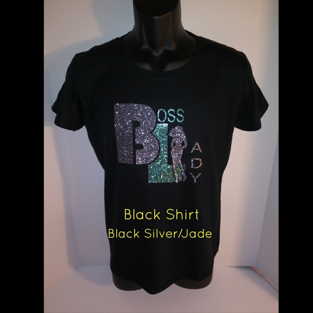 Boss Lady Glitter T-Shirt